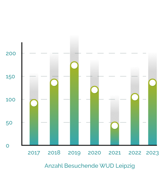 Besucheranzahl Grafik