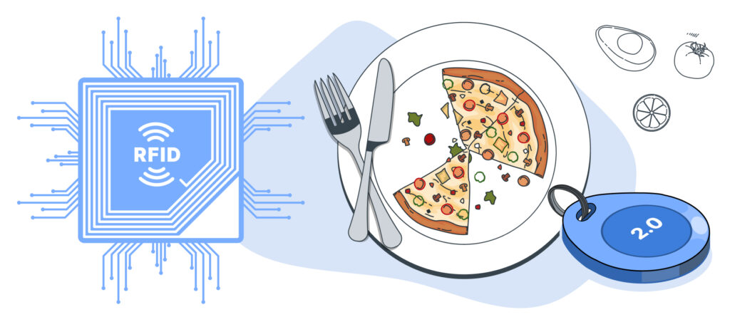 Illustration Embedded Know-how für ein digitales Check-In-System
