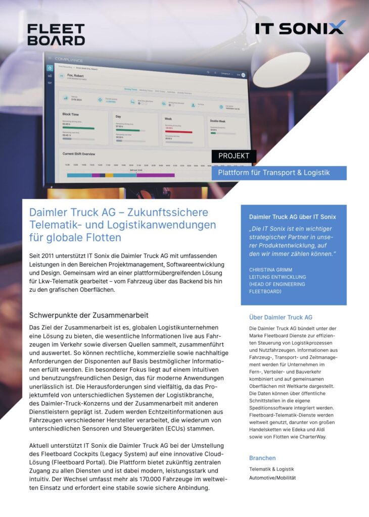 Success Story_Daimler Truck Fleetboard_Cover
