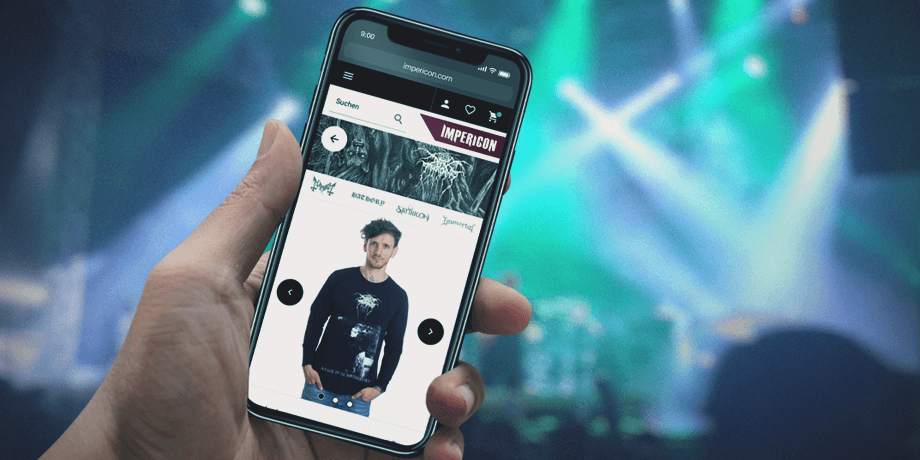 Impericon App at a Concert